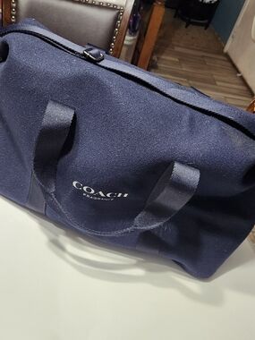 Coach Navy Travel Duffle Bag - Coach Fragrance